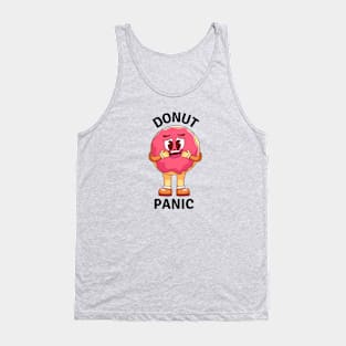 Donut Panic | Donut Pun Tank Top